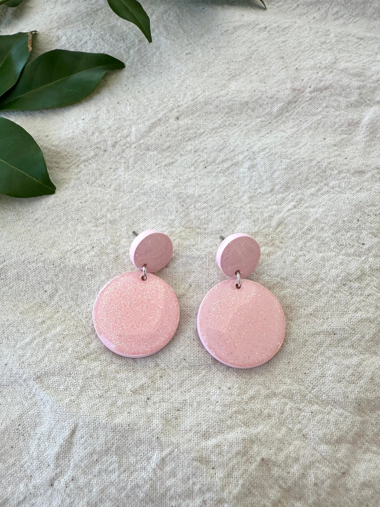 Cotton Candy Drop Earrings