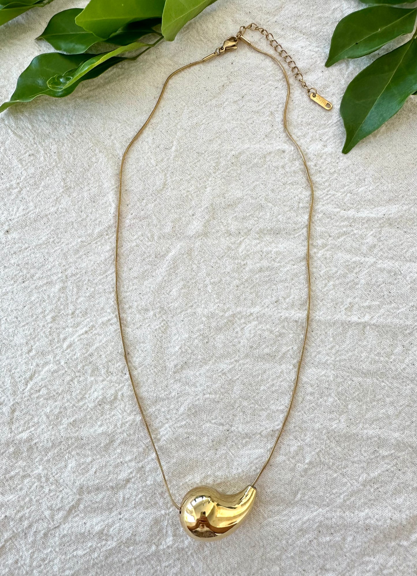 Water Drop Pendant Necklace