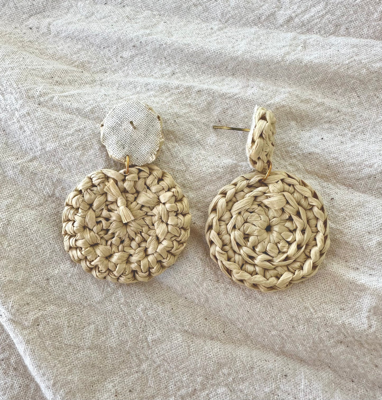 Wind Rose Crochet Earrings